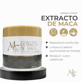 Mc Life Mascarilla Capilar Extracto De Maca Colágeno & Argán 500ml