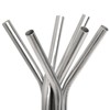 CKB LTD® Stainless Steel Drinking Straws Pack of 6 Reusable