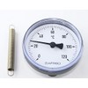 Afriso Heating Thermometer with Mounting Spring Bi 63 mm 63822