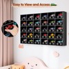 Krafetto 2 Pack Trucks Display Shelf, 15 Slot Toy Cars