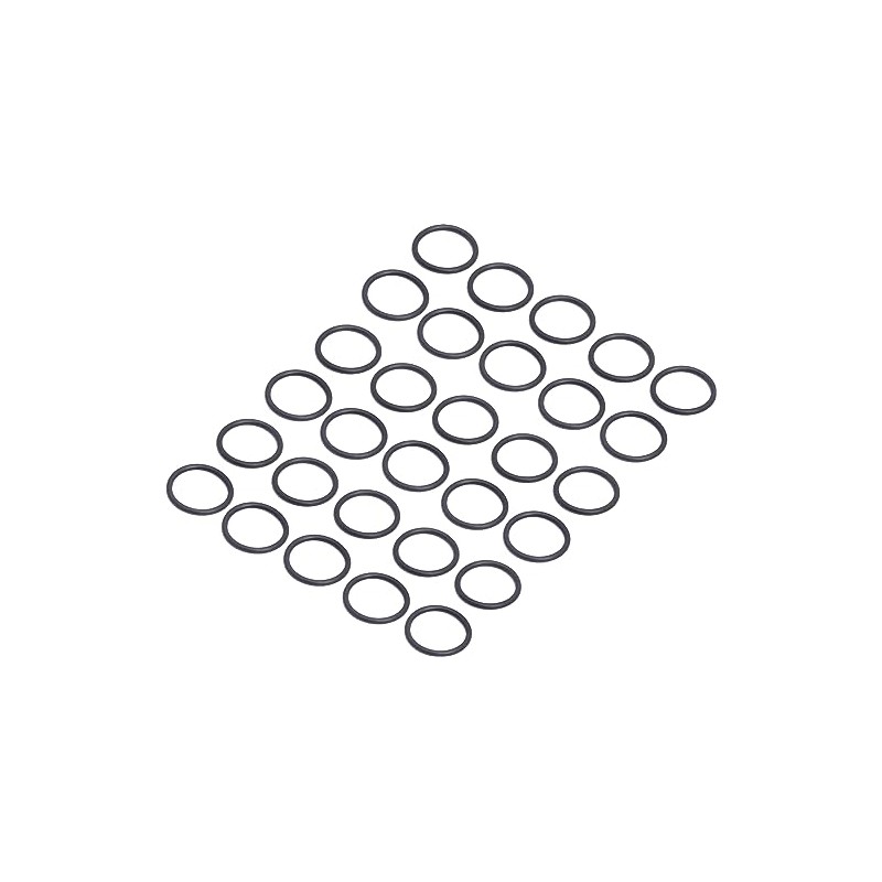Audiofan O-Ring, Fluorine Rubber Sealing Gasket, Outer Diameter 0.8 x