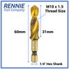 Rennie Tools - Pack Of 5 - M10 x 1.5