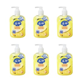 Luoshen Bacteriostatic Moisturizing Hand Wash, Lemon Refreshing, 550ml/16.9 fl.oz (6)