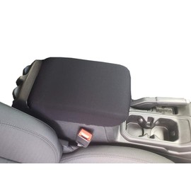 Car Console Covers Plus Made in USA Designed for Jeep Gladiator 2020-2025 Neoprene Auto Armrest Center Console Cover Protector Black