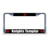 Fastasticdeals Knights Templar License Plate Frame Tag Holder Cover