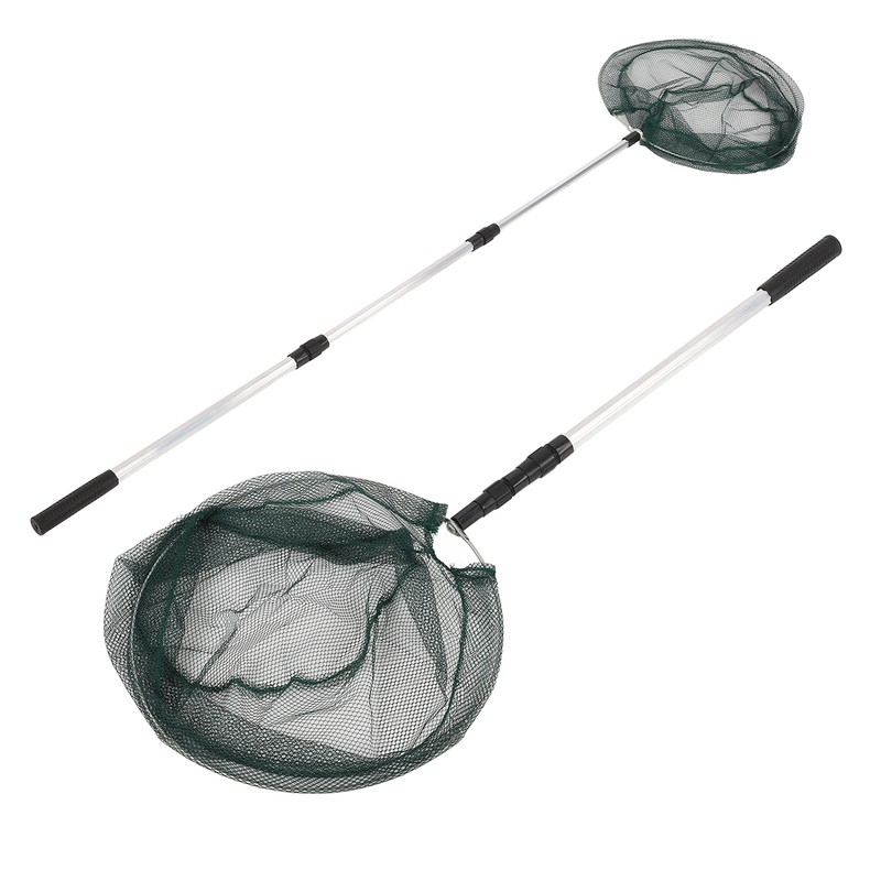 Fish Landing Net Aluminium Alloy with Long Telescoping Pole Handle