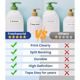 Freshworld TZe231 for Brother P Touch Tape 12mm .47 Laminated White Tz Tape 12mm for Brother Label Maker Refills Tze-231 for P Touch Tapes for PT-D210 D220 H110 H111 D400 D600 610BT P700 1280 CUBE,6PK