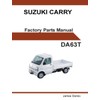 Suzuki Carry DA63T English Factory Parts Manual