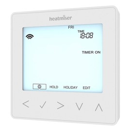Heatmiser NeoStat-HW V2 - Hot Water Programmer - Glacier White