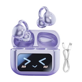 Smart Earbuds | Smart Wireless Earbuds Waterproof - Noise-Cancelling Audio Audio Earphones Ai Translation Sports Clip Earplugs for Gym Home Travel Exercise Work Adventures Commute Daily Use