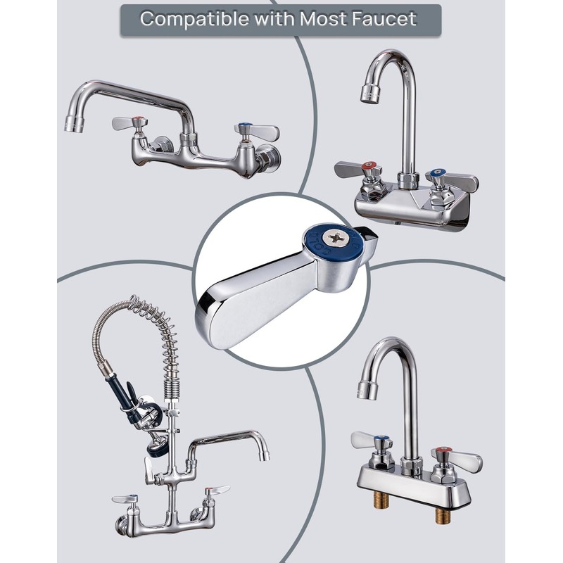 Phivan Commercial Faucet Parts Kitchen Faucet Handle Replacement Kit -