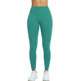 NELEUS Seemless Butty Lift Leggings for Women High Waisted Tummy Control Workout Pants,1155,Lake Green,US M