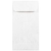JAM PAPER #7 Coin Tyvek Tear-Proof Open End Envelopes -