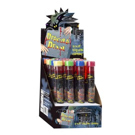Dracula Drool Sour Cherry Liquid Candy, 0.88 Ounce Tubes - 24-Count Display Box