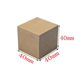 12 Pcs Natural Unfinished Craft Wood Blocks Blank Smooth Wooden Cubes - Wood Square Blocks for Puzzle Making and DIY Crafts Carving Art Supplies (1.58"x1.58"x1.58")