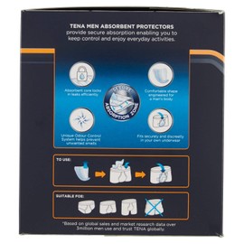 Tena Men Absorbent Screen Protector Level 3 pads, 8 pieces