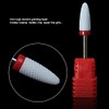 ASNOMY 2.35mm Ceramic Nail Drill Bits Set, Pro Coarse Medium