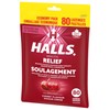 HALLS Cherry Flavour Cough Drops, Throat Lozenges, Sore Throat Relief,