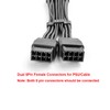 12VHPWR 90 Degree Adapter to 2X 8Pin: 16AWG 16 PIN