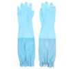 Gatuida Dish Washing Gloves, Fleece-lined Long Cuff Reusable Waterproof Household