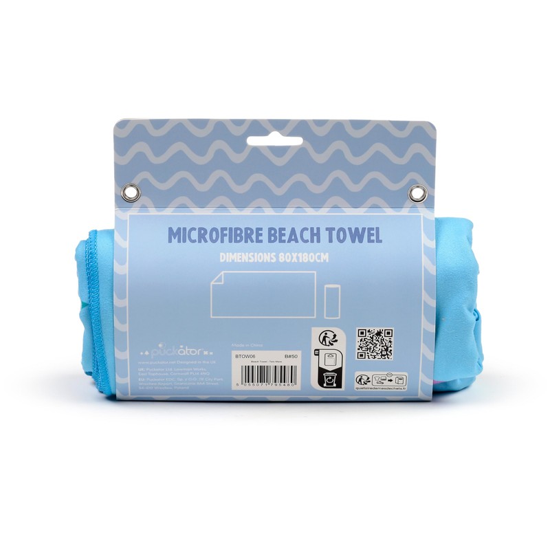 Puckator Microfibre Beach Towel 180 x 80 cm Under The