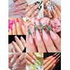 EBANKU Dual Nail Forms for Poly Extension Gel, 96 PCS