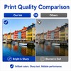 Kienul LC65 XL Ink Cartridges High-Yield Replacement for Brother LC65XL