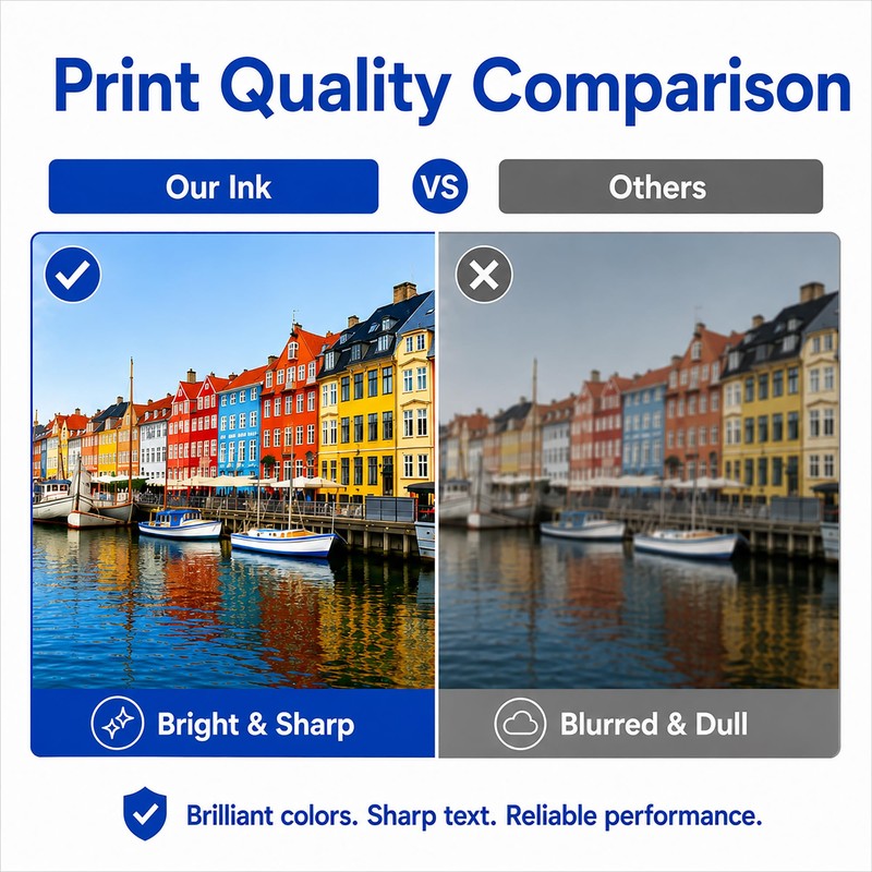 Kienul LC65 XL Ink Cartridges High-Yield Replacement for Brother LC65XL