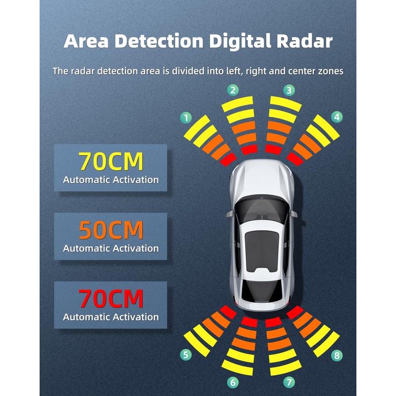 Parking Assist Sensor,SCITOO Bumper Park Assist Sensor 25994CM10D Backup Sensor