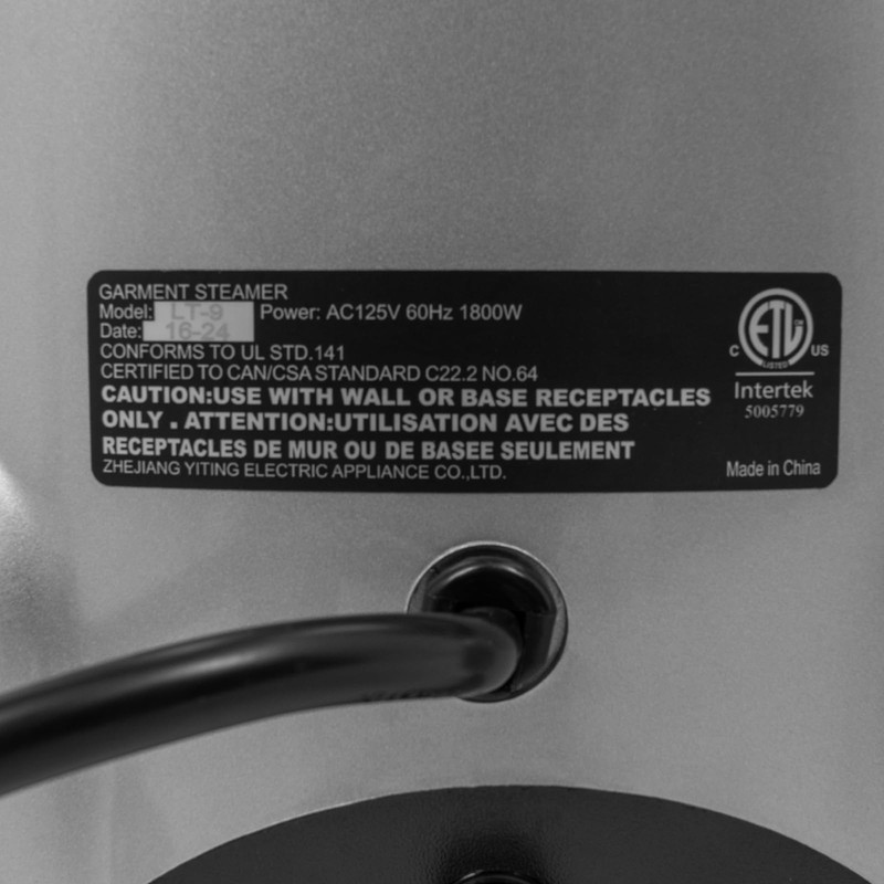 WUSILILU 1800W Professional Standing Steamer for Clothes with Hanger, 210.2
