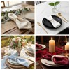 100-Pack Imitation Pearl Napkin Rings, Elegant Table Serviette Buckles, Delicate