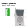 Mini Radio Battery Powered Portable Multifunction AM FM Radio Player