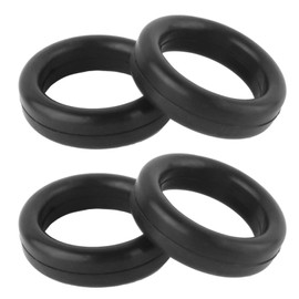 4PCS O Rings Rubber Exhaust Hangers,O Rings Muffler Hanger for Hanging and Fixing Automobile Exhausts Pipes,Universal Exhaust Hanger Rubber Car Accessories for Cars,SUVs