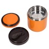 Insulated Food Jar 304 Stainless Steel Japanese Style Round Shape