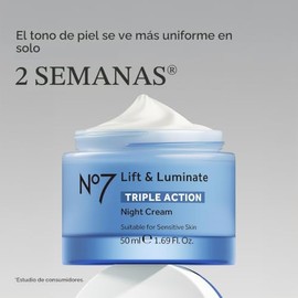 No7 Lift & Luminate Triple Action Night Cream 50ml