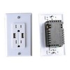 RV Designer S981, AC 50 Amp Flush Receptacle, in Plate