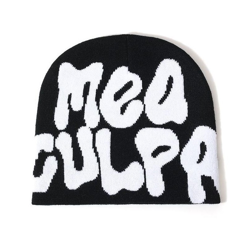MEA unisex beanie hat, knitted hat trendy, unisex beanie hat