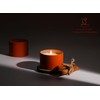 Aroparc Candle Tins 8oz with Lids, 24 Pack Seamless Candle