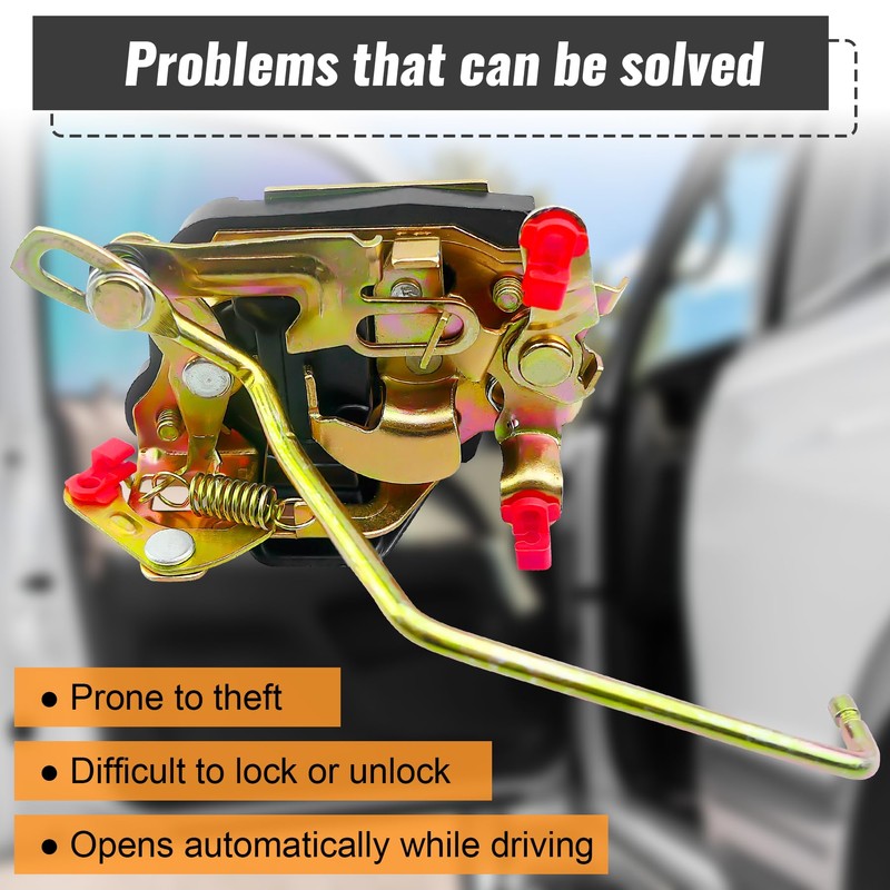 YITTDMGS Front Door Lock Latch Driver Side Fit for Toyota