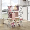 APEXCHASER Clothes Drying Rack, 3-Tier Laundry Drying Rack for Clothes,