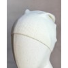 EILIZ - Gorro ligero unisex de cachemira 100% pura, Blanco,