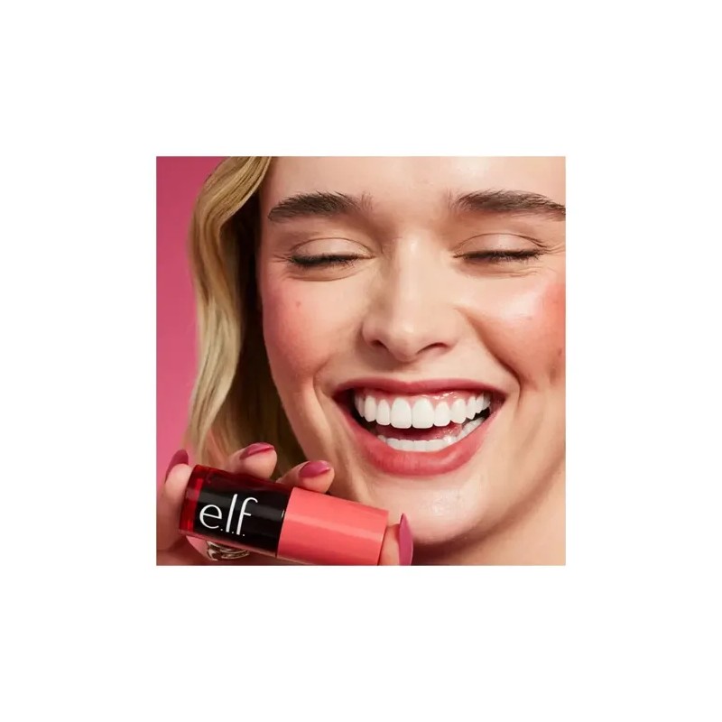 Tinta Labios Y Mejillas Líquida E.L.F. Cosmetics Plums Up Vegano