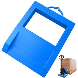 LEIDGG Heavy Duty Pallet Jack Chock with Handle for Wheel Width of 8.5IN Non-Slip Polypropylene Jack Stopper Pallet Buster
