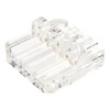 russell+hazel Acrylic Cable Manager, 3” x 1.5” x 3”, Cord