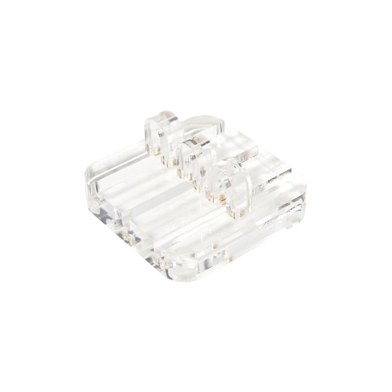 russell+hazel Acrylic Cable Manager, 3” x 1.5” x 3”, Cord