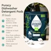 Puracy Dishwasher Pods, Natural Dishwasher Detergent, Free & Clear Dish