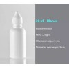 Plásticos Robles Envase Gotero 30 Ml Blanco Polietileno Baja Densidad