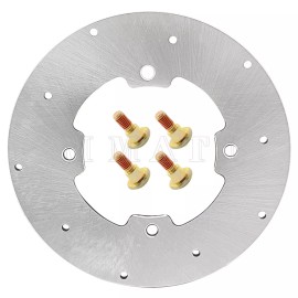 M MATI Front/Rear Brake Disc Rotor W/Screws for Arctic Cat 400 450 500 550 570 700 1000