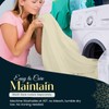 Sunshine Comforts Microfiber Fitted Sheets Super King Size Breathable, Anti