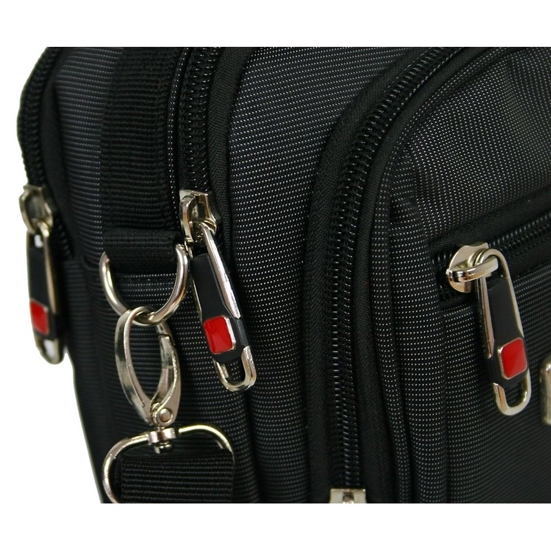 BS Bs Men's Shoulder Bag Black, black, Men's bag